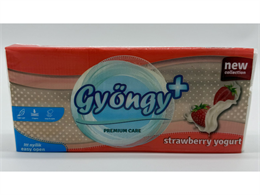 Gyöngy+Prémium Epres Joghurt zsebkendő 3r.