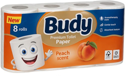 Budy Toalett papír Barackos 3r. 8 tek.