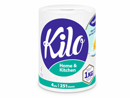 KILO Home Kitchen Házt. papírtörlő 1 tek. 4 rét. 251 lap