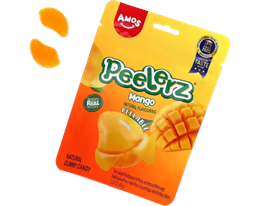 Amos Peelerz Gummy-Mangó hámozható gumicukor 65g