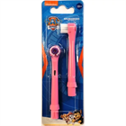 Mancs Őrjárat 2db pótkefe Pink elemes gyerekfogkeféhez